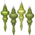 thumbnail image 1 of 7 in. Lime Finial 4 Finish Assorted Color Christmas Ornament - 8 per Box, 1 of 1