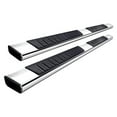 thumbnail image 1 of 7 in. R7 Series Cab Length Polished Running Boards for 2019-2021 Chevy Silverado 1500, Chrome, 1 of 1