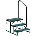thumbnail image 1 of 7 in. Rise 9 in. Run 21 in. Height Park Model Trailer Step, 1 of 1
