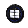 thumbnail image 1 of 7 in. Round Halo Projector Headlight for All, Black & Blue, 1 of 1