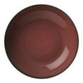 thumbnail image 1 of 7 in. Rustic Crimson Porcelain Round Coupe Plate  Red, 1 of 1