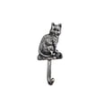 thumbnail image 1 of 7 in. Rustic Silver Cast Iron Cat Hook, 1 of 1