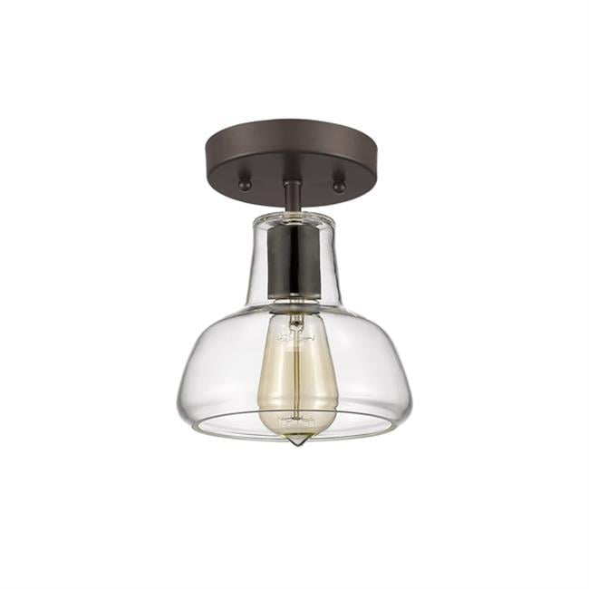Ironclad Industrial 4 Light Oil Rubbed Bronze Inverted Pendant Ceiling Fixture 16