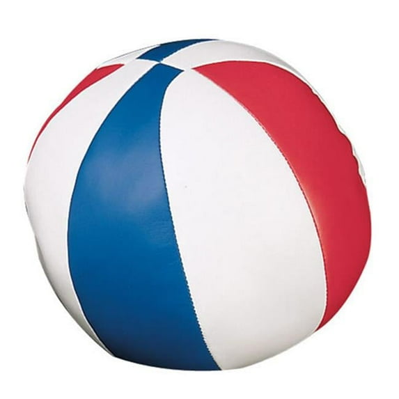 7 in. Soft Sport Basketball, Red & White & Royal