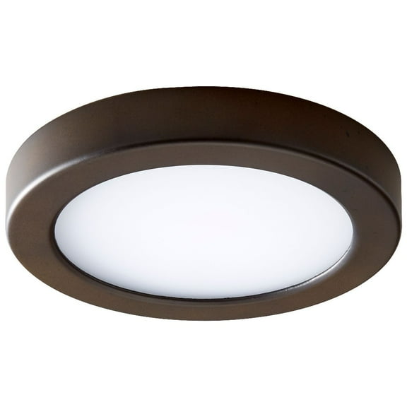 7 inch 13W 1 Led Flush Mount-Oiled Bronze Finish Bailey Street Home 766-Bel-4236103