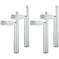 thumbnail image 1 of 7 inch / 17cm Metal Furniture Legs, LAVANE Set of 4 Mid-Century Modern Iron Tapered Side Mounted Furniture Replacement Feet Silver for Home DIY Project Sofa Couch Table Ottoman&nbsp;Chair Cabinet Bed, 1 of 6