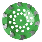 7 inch 180mm 5/8-11 Diamond Cup Wheel Concrete Grinder Arrow Segment Grinding Wheel Floor Grinder Disk Cup Wheel