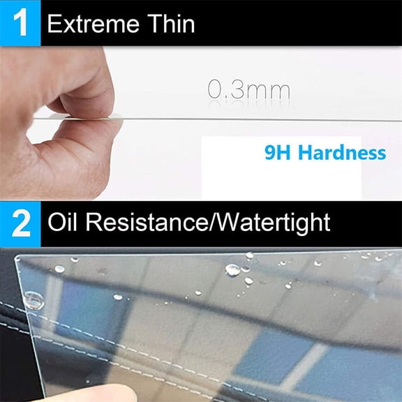 7 inch 5 Buttons Navigation Display Anti-Explosion Tempered Glass 9H Hardness Anti Scratch HD Clear Screen Protector For Honda Civic 2020-2021
