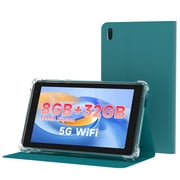7 inch Android OS Tablet, tablet with Case, 8GB RAM 3GB+5GB Extended & 32GB ROM, 3000mAh Battery, Dual Camera, 2.4G/5G WiFi 6 tab - Portable Mini Tablet for Work, Study