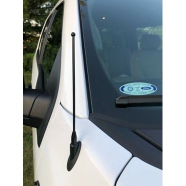 31 Inch Black Antenna Mast For Ford Excursion 2000-2005 - Direct Replacement AM/FM Whip By EAccessoriesUsa