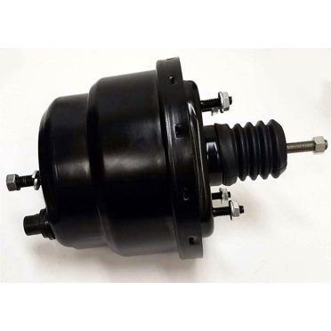 7 Inch Dual Diaphragm Power Brake Booster – Zinc Finish, Street Rat/Hot Rod Custom For GM/Chevy