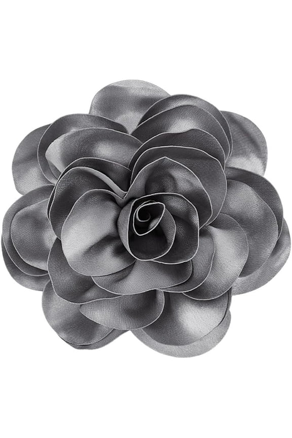 7 inch Flower Brooch Large Rose Flower Brooch Elegant Big Flower Brooch Lapel Pin Gifts for Women Suit Dress Wedding Party Ceremony Dance Clothes Jewelry