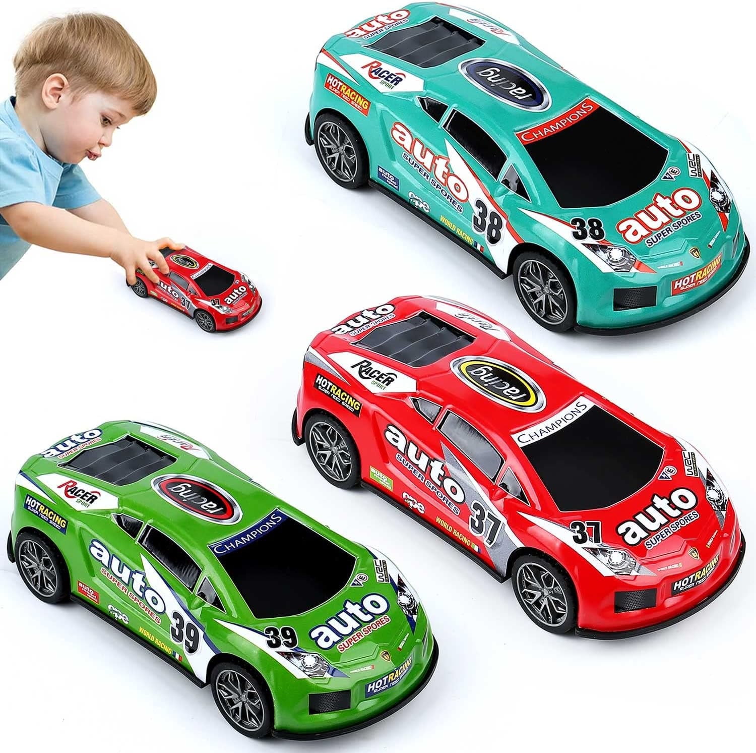 Coche Carros NiÃ±os AÃ±os JUGUETES DE COCHES PARA NIÑOS PEQUEÑOS
