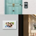 7inch HD Video Doorbell Villa Home Unlocking Wired Building