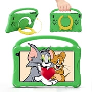 Digiland 7 inch Kids Tablet, 4GB Ram 32GB Rom Android Kids Tablet with Parental Control, Eye Protection Screen for Kids 4-12, Portable Handheld Children Tablet Green
