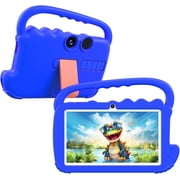 7 inch Kids Tablet Android Toddler Tablet, 7" Tableta for Boys Girls, 4GB RAM 32GB ROM WiFi Dual Camera IPS Safety Eye Protection Screen, Parental Control APP, Latest Model Kid Tablets, Blue