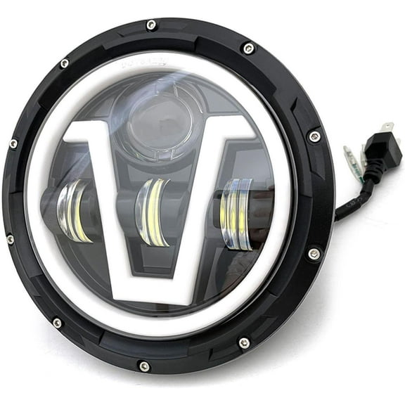 7'' inch LED Headlight Hi Lo for Yamaha V-Star XVS 650 950 1100 Classic Stryker