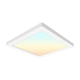 thumbnail image 1 of 7 inch LED Square Slim Flush Mount Ceiling Light, 3000k/4000k/5000k, 12W, 840LM, Dimmable, Damp Location for Bedroom, Kitchen, Office,Closet,Laundry Room (1, 7 inch), 1 of 7