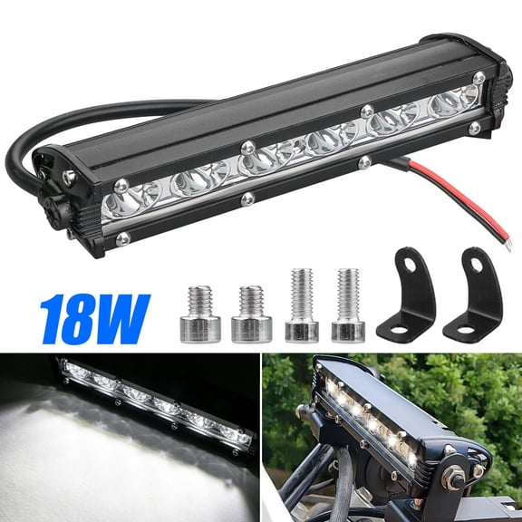 7" inch LED Work Light Bar Spot Flood Pods Offroad Fog Driving Truck SUV ATV 4WD