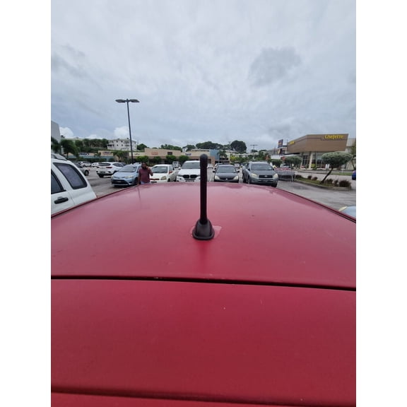7" inch Short Black Antenna Mast Radio AM/FM for HONDA CIVIC Si Hatchback 2002-2005