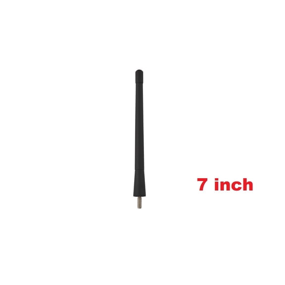 7" inch Short Black Antenna Mast Rod Radio AM/FM for BUICK ENCLAVE 2016-2017 Great Looking Antenna Replacement Weatherproof Easy Setup Enhanced Reception