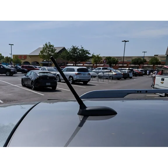 7" inch Short Black Antenna Mast Rod Radio AM/FM for NISSAN ROGUE 2008-2020 Brand New