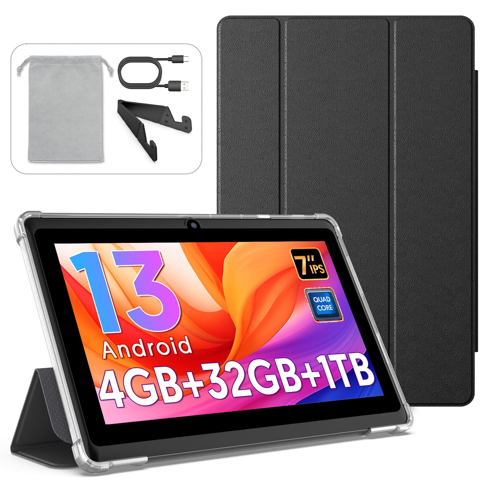 Tabwee Tablet 2025 Latest Android 15 Tablets T80, 10.5 inch Tablet