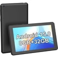 thumbnail image 1 of 7 inch Tablet, Android 15 Tablets RAM 6GB+ROM 32GB Quad Core Tablet, IPS Screen, 5.0 MP Camera, Wi-Fi, Bluetooth, GPS, FM Tablet PC Black, 1 of 10