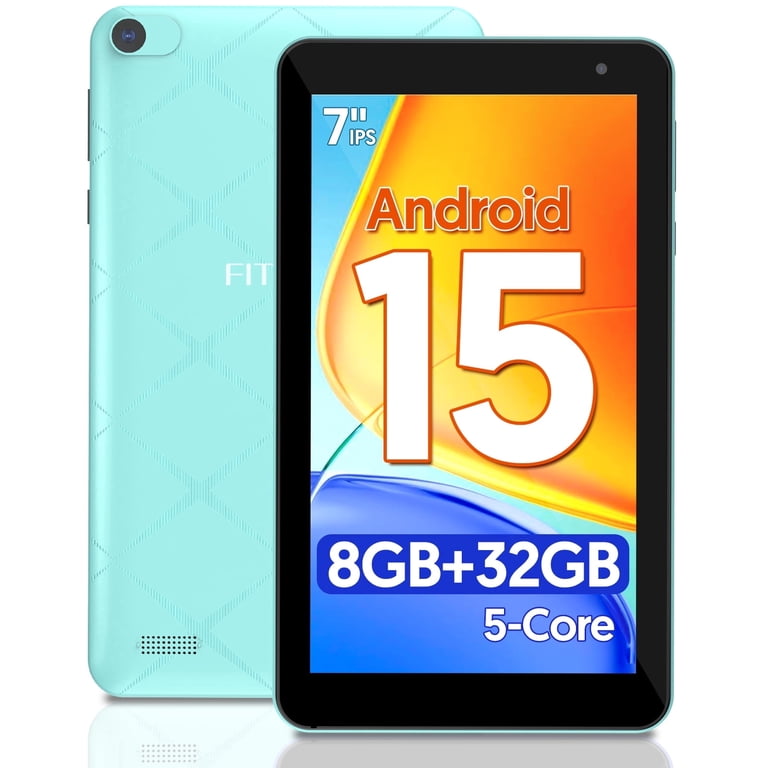 FITIFUN 7 inch Tablet Android 15 Tablets, 8GB RAM 32GB ROM 1TB