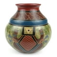thumbnail image 1 of 7 inch Tall Vase - Abstract - Esperanza en Accion, 1 of 2