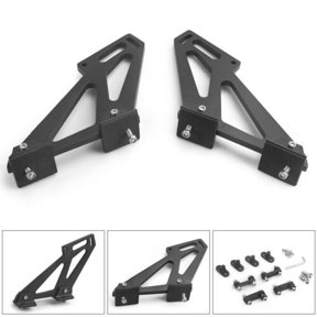 7 inch Universal Car CNC Rear Wing Trunk Racing Tail Spoiler Legs Mount Brackets