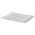 thumbnail image 1 of 7 inch White Pearl Rectangle Dinner Plate – Elegant Disposable Plastic Dinner Plate for Weddings, Parties, Catering, and Buffets – Durable & Reusable Tableware – Food-Safe BPA-Free Design (30), 1 of 1