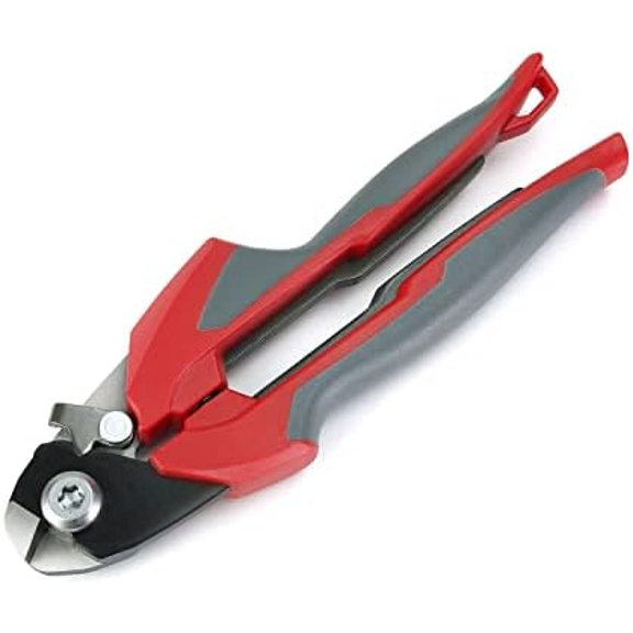 7 inch Wire Rope & Electrical Cable Cutter for Railing, Aircraft Seismic Structural Bicycle Cable | Induction Hardened Blades, No Frayed Cuts$$Tools & Hardware Other