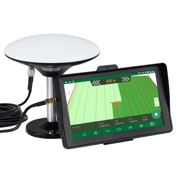 The 7-inch agricultural tractor navigation system is suitable for agricultural operations such as spraying, tilling, and sowing, and can achieve automatic positioning.