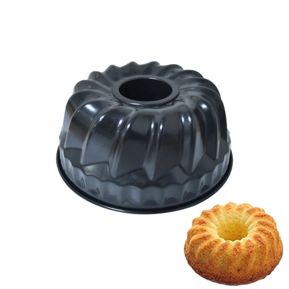 Kefixc 7-Inch Non-Stick Carbon Steel Bundt Cake Pan