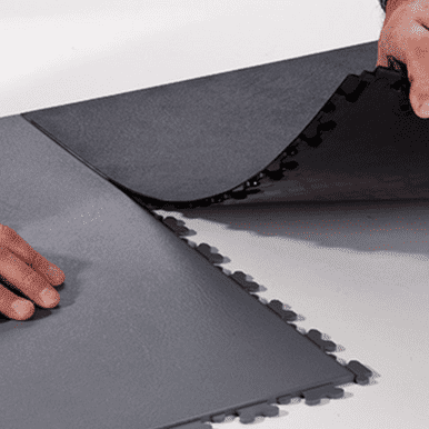 7 mm - Hidden Joint SupraTile - Leather - 10 Tiles Per Case Armorpoxy INC