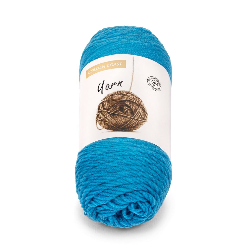 7 oz Medium Acrylic Yarn Azure Worsted Medium Weight Yarn 398 Yards