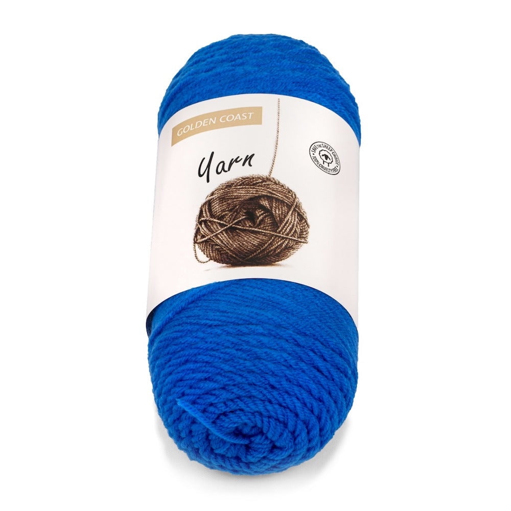7 oz Medium Acrylic Yarn Blue Worsted Medium Weight Yarn 398 Yards 12