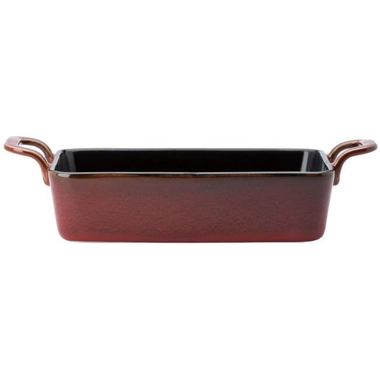 7 oz Rustic Crimson Porcelain Rectangle Baker - Walmart.com