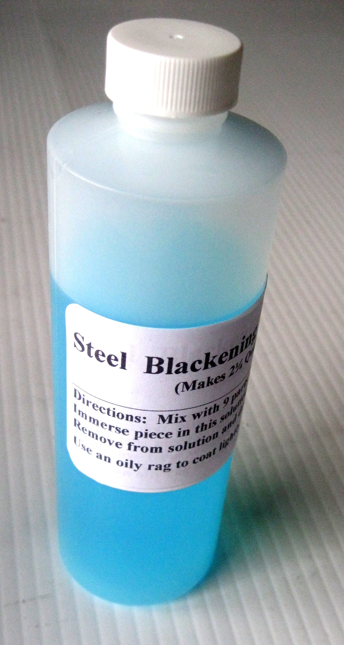 7 oz Steel Blackening Concentrate, Makes a half gallon, Gunsmith Bluing