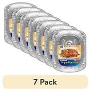 (7 pack) EZ Foil 25 LB Super Roaster Disposable Turkey Pan, 16 x 12.5 x 3.25 in., 1 Count
