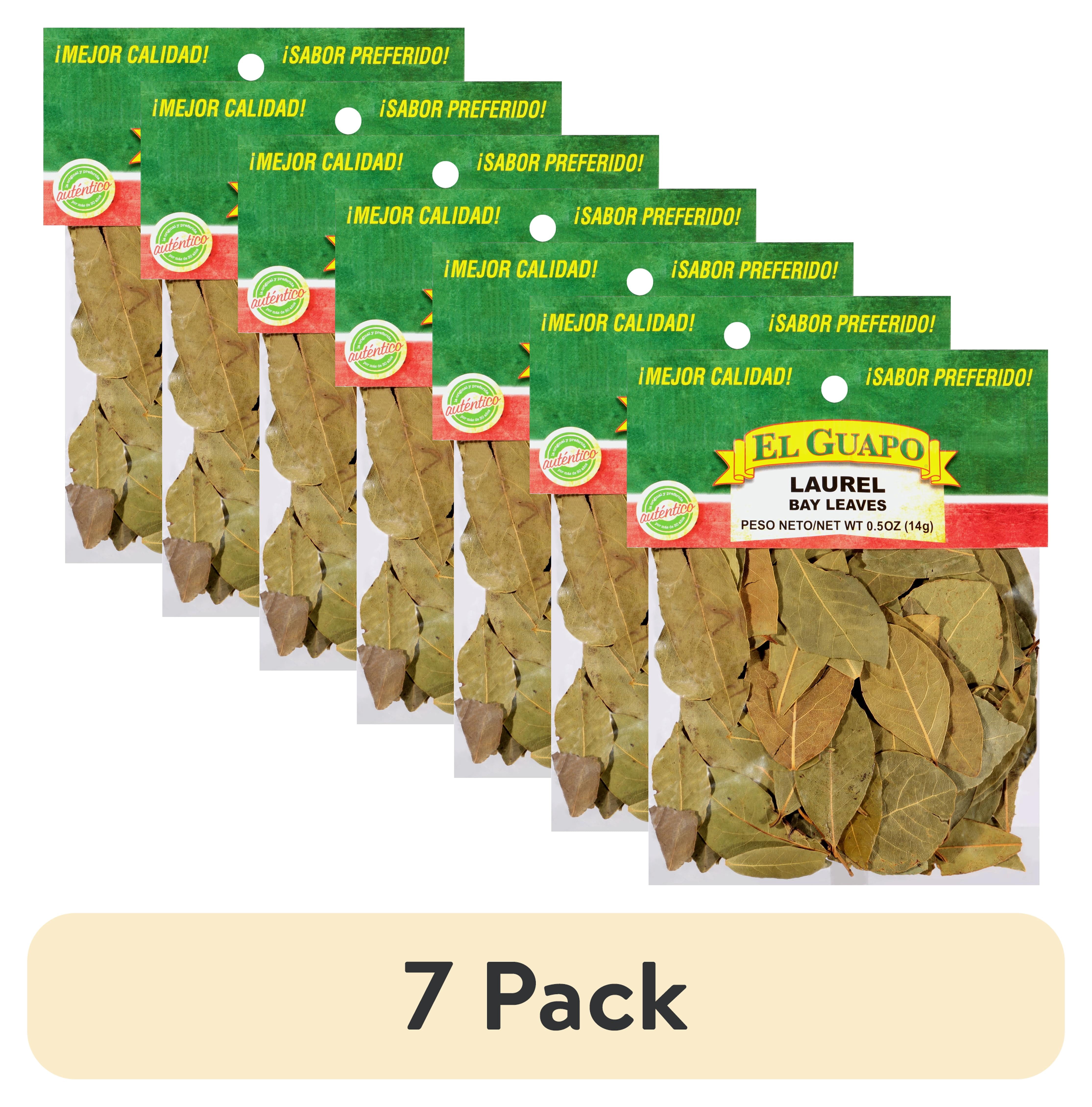 (7 pack) El Guapo Mexican Bay Leaves, 0.5 oz Bag