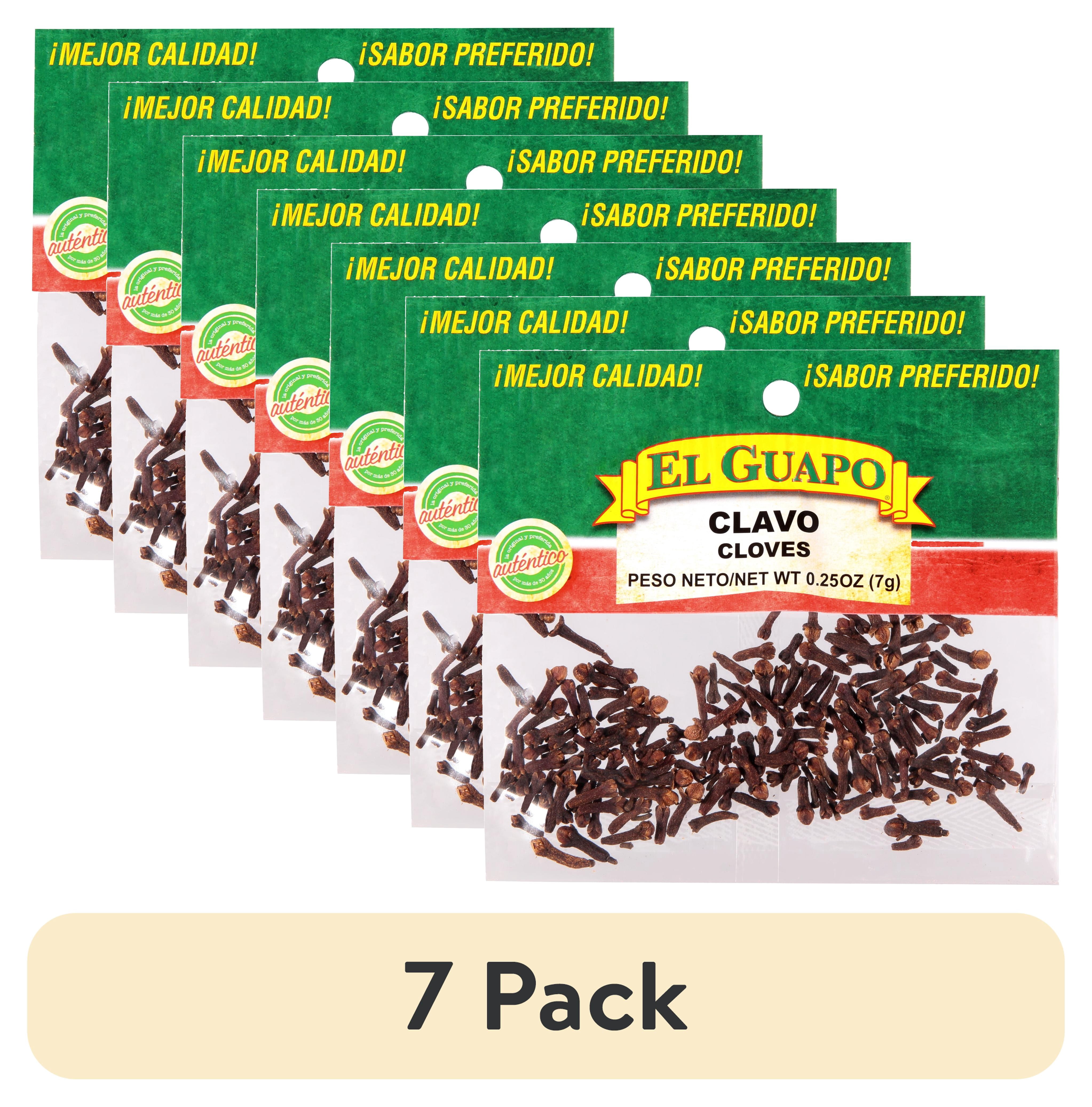 (7 pack) El Guapo Whole Cloves, 0.25 oz Bag