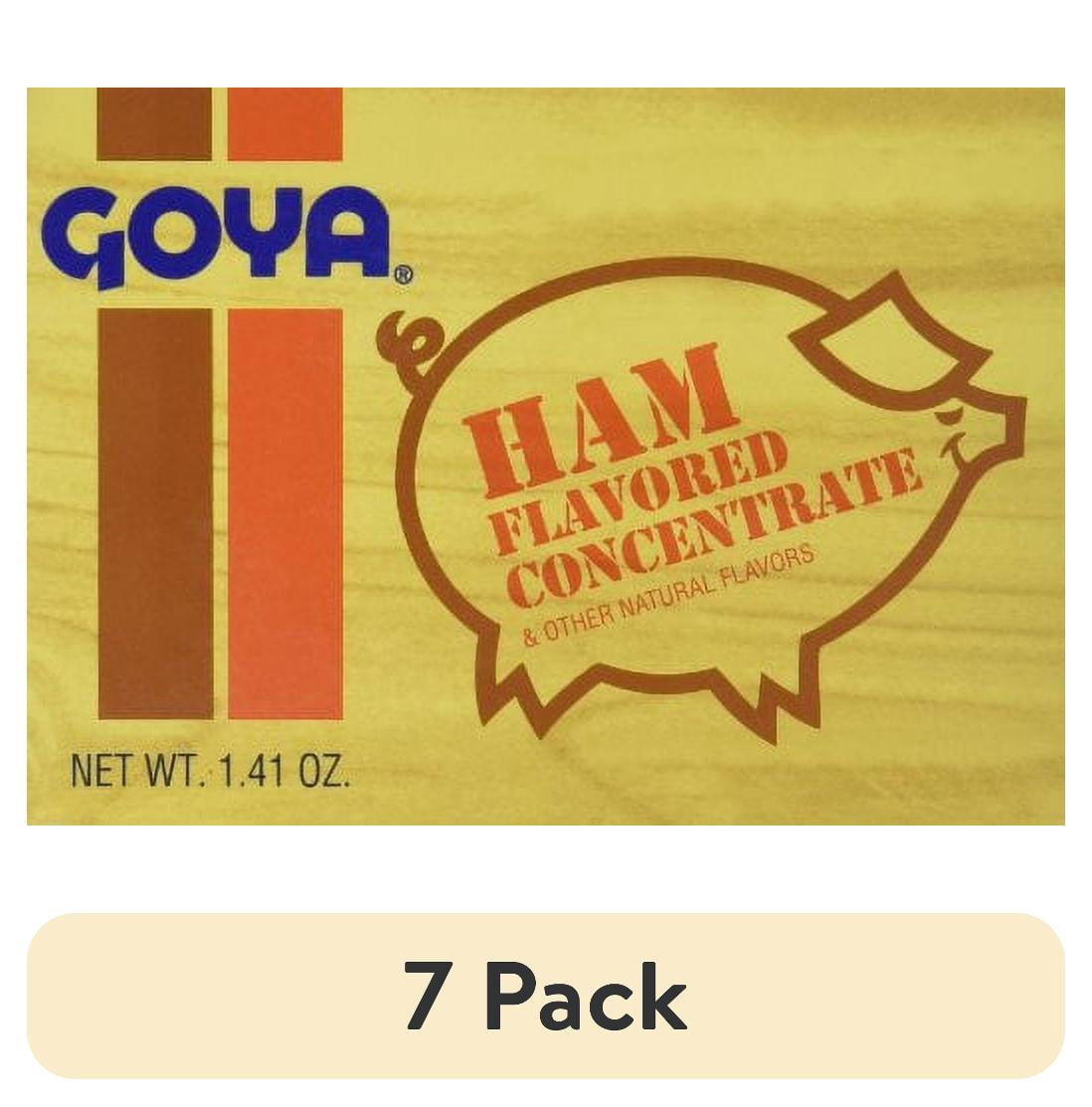 (7 pack) GOYA Ham Flavored Concentrate Reduced Sodium, 1.41 Oz