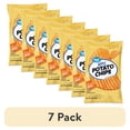 thumbnail image 1 of (7 pack) Great Value Queso Rippled Potato Chips, 8 oz Bag, 1 of 9