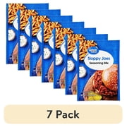 (7 pack) Great Value Sloppy Joes Seasoning Mix, 1.31 oz