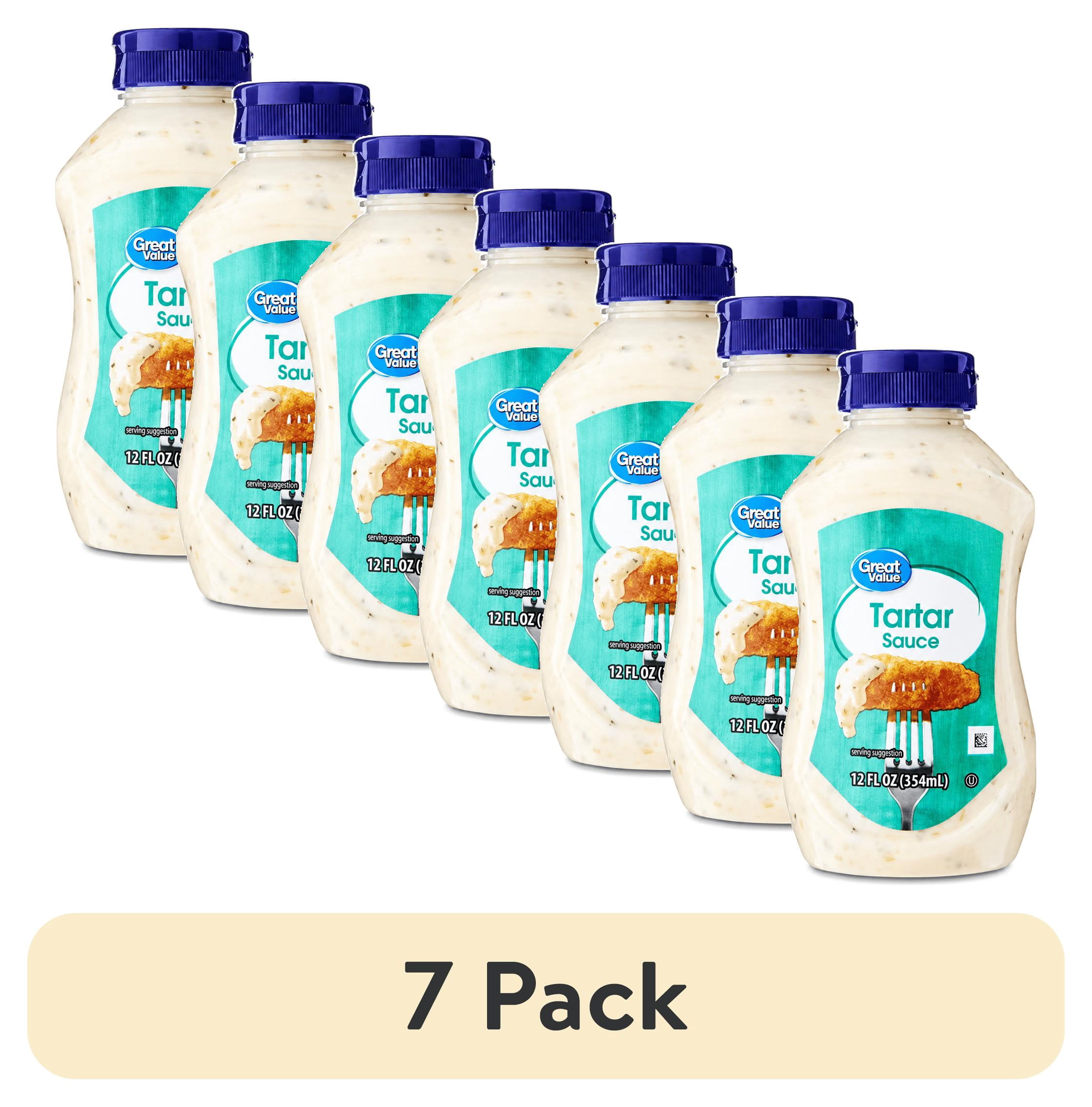 (7 pack) Great Value Tartar Sauce, 12 fl oz