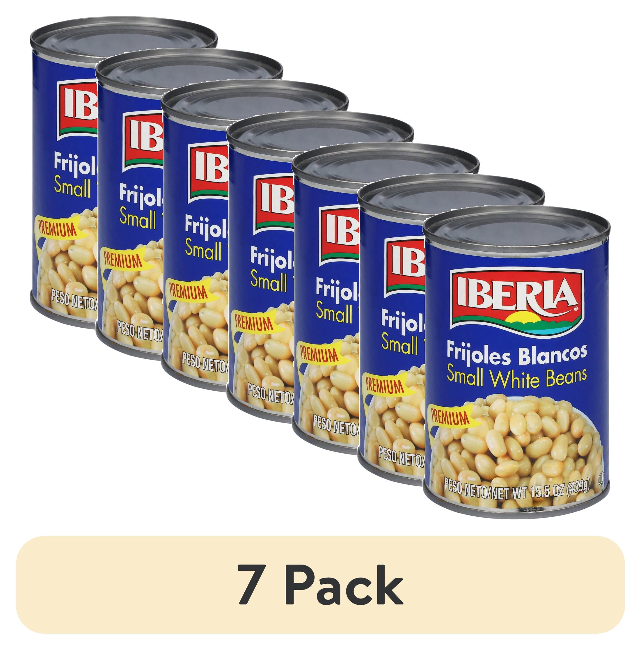 (7 pack) Iberia Premium White Beans Small 15.5 oz
