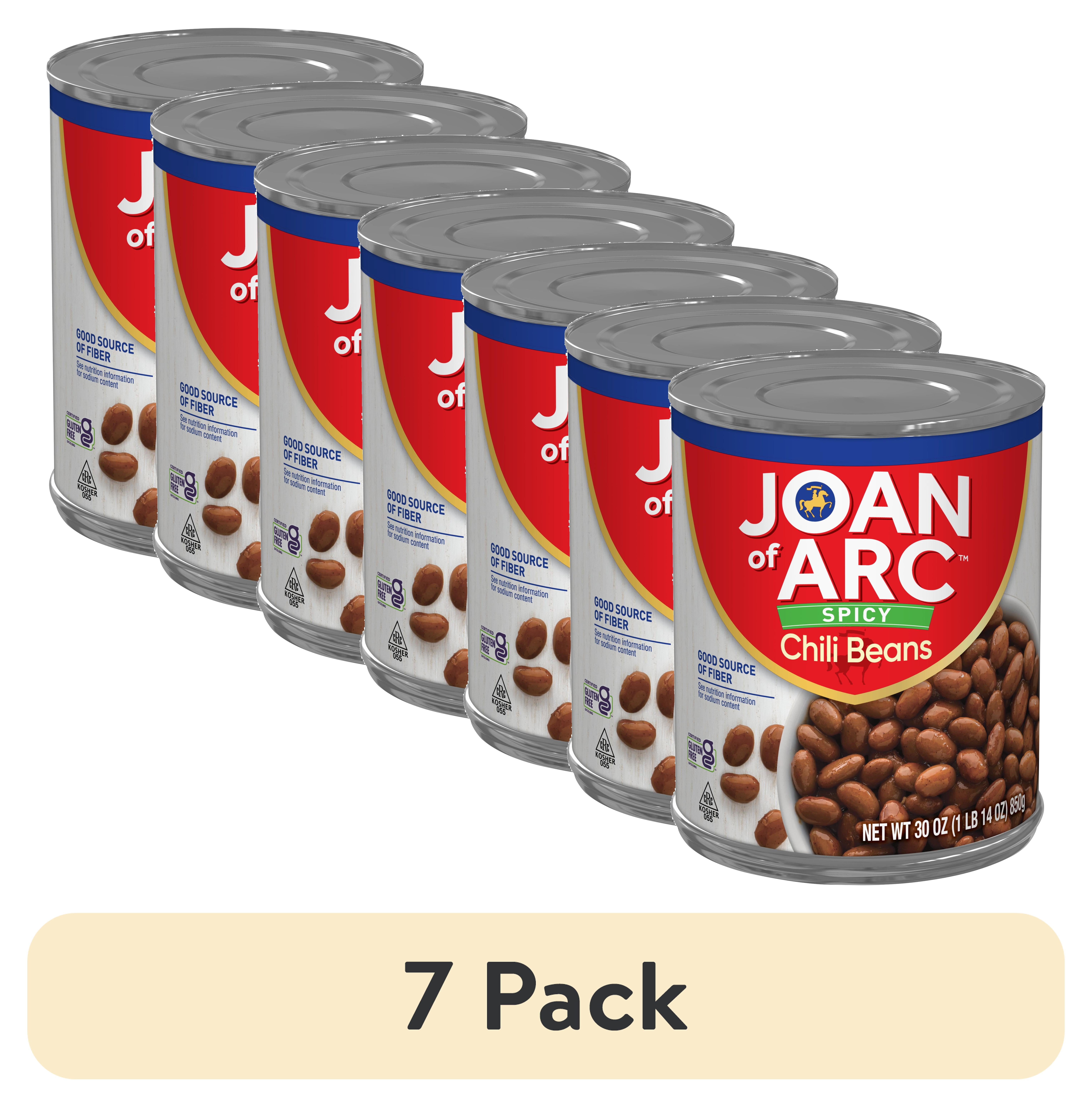 (7 pack) Joan of Arc Spicy Chili Beans, Gluten-Free, 30 oz Can