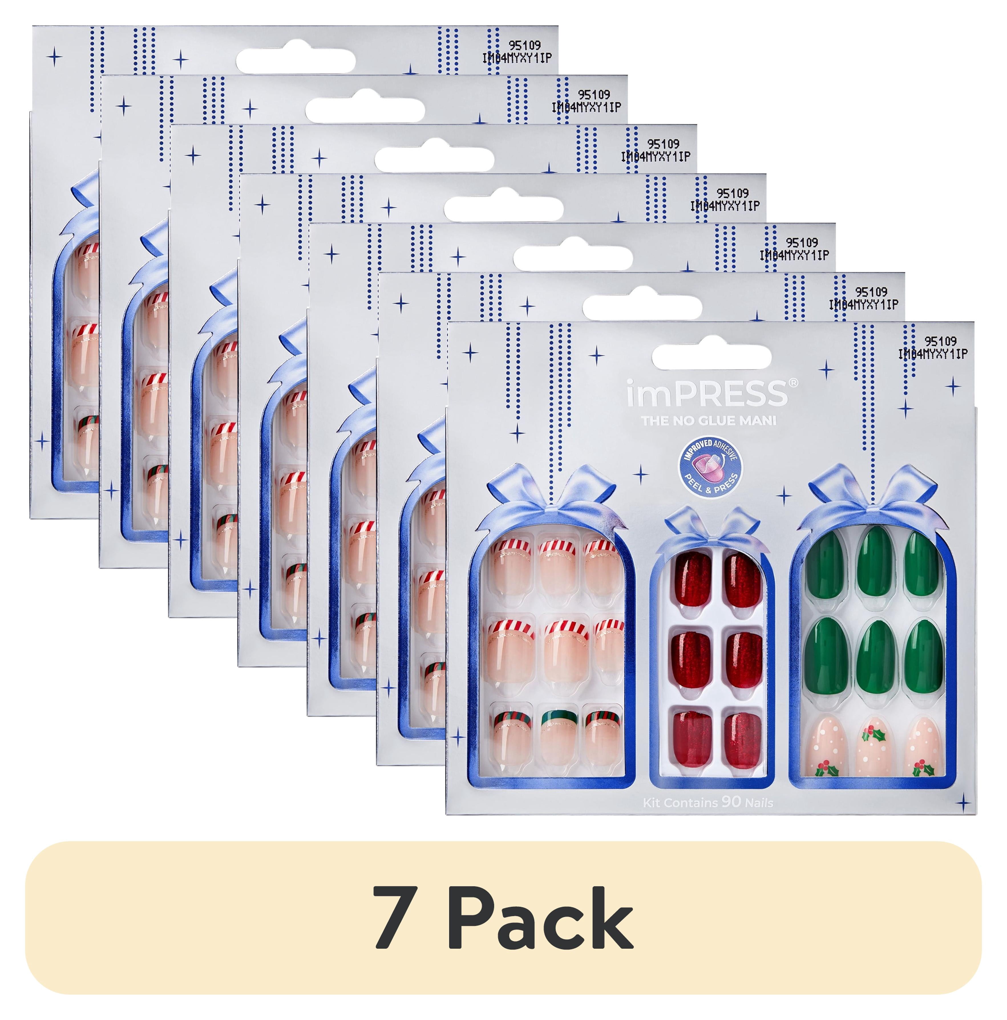 (7 pack) KS imPRESS Nails Holiday Gift Set 10 - 3